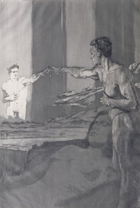 A filozófus a „Halálról, második rész” sorozatból, 1898